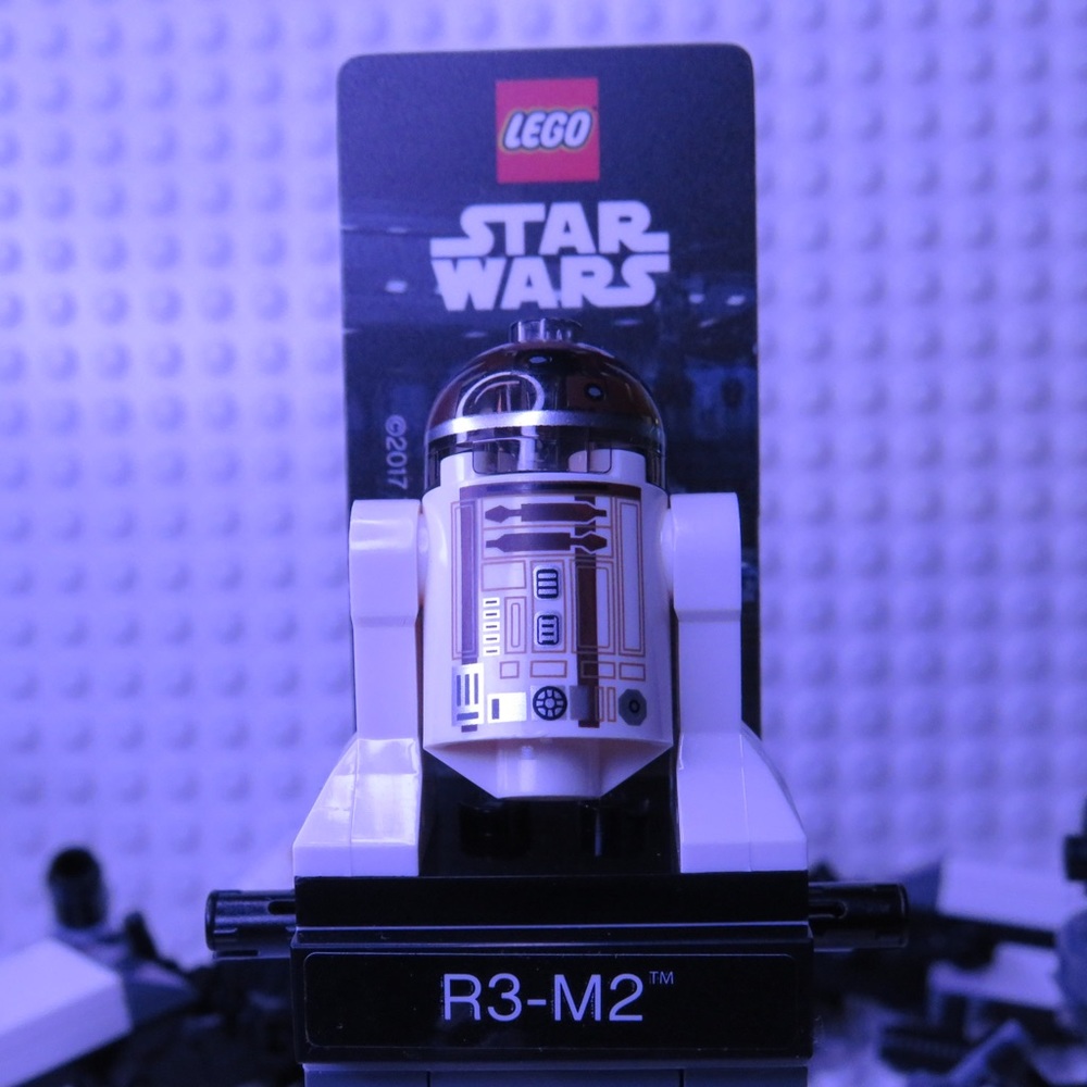 LEGO R3-M2 FIGURE WITH STAND